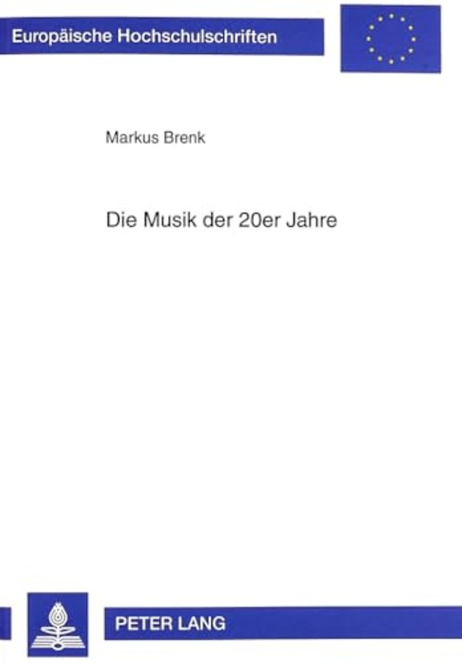 Die Musik Der 20er Jahre