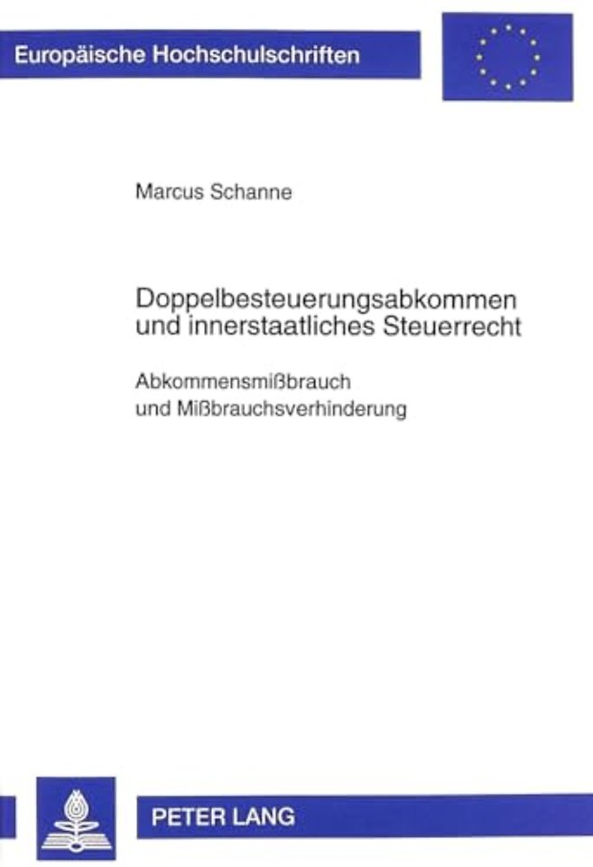 Doppelbesteuerungsabkommen Und Innerstaatliches Steuerrecht