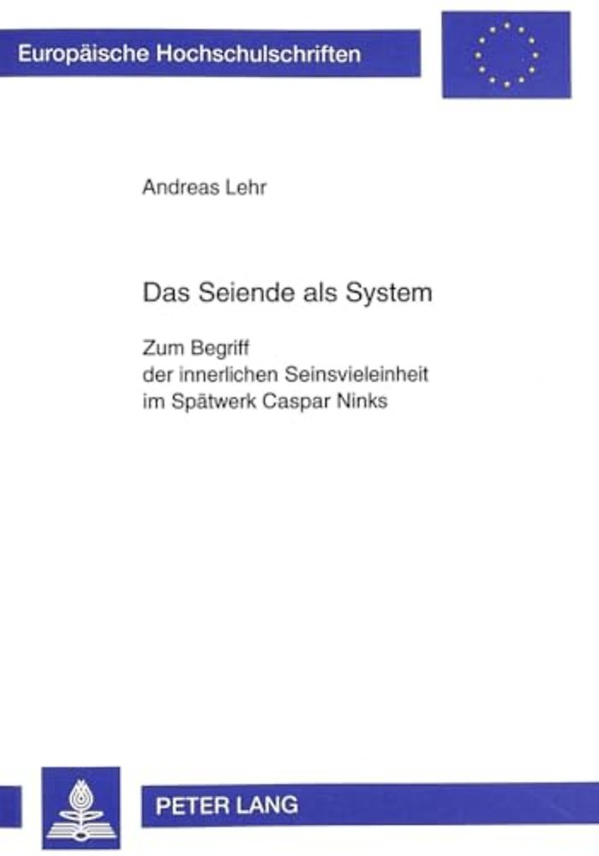 Das Seiende ALS System
