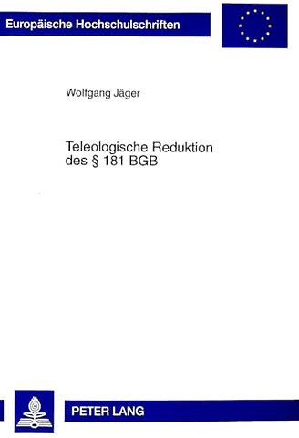 Teleologische Reduktion des 181 BGB