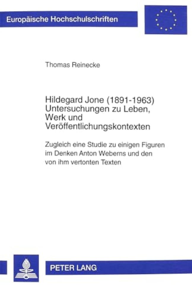 Hildegard Jone (1891-1963)
