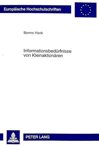 Informationsbeduerfnisse Von Kleinaktionaeren