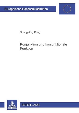 Konjunktion Und Konjunktionale Funktion