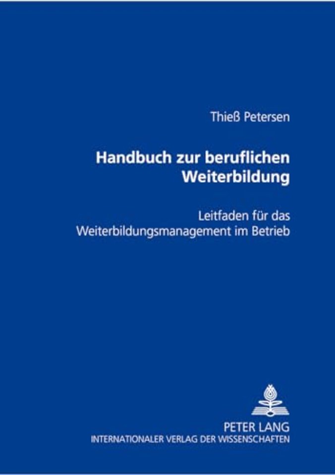 Handbuch Zur Beruflichen Weiterbildung