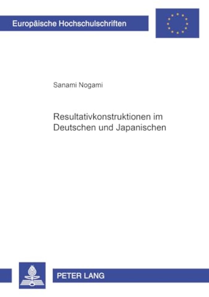 Resultativkonstruktionen Im Deutschen Und Japanischen