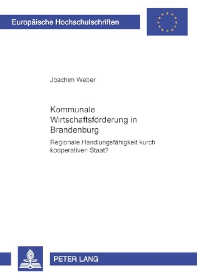 Kommunale Wirtschaftsfoerderung in Brandenburg