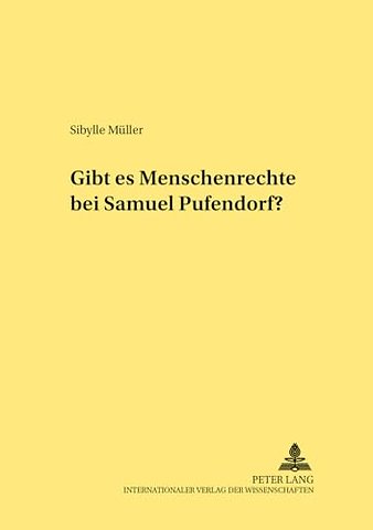 Gibt Es Menschenrechte Bei Samuel Pufendorf?