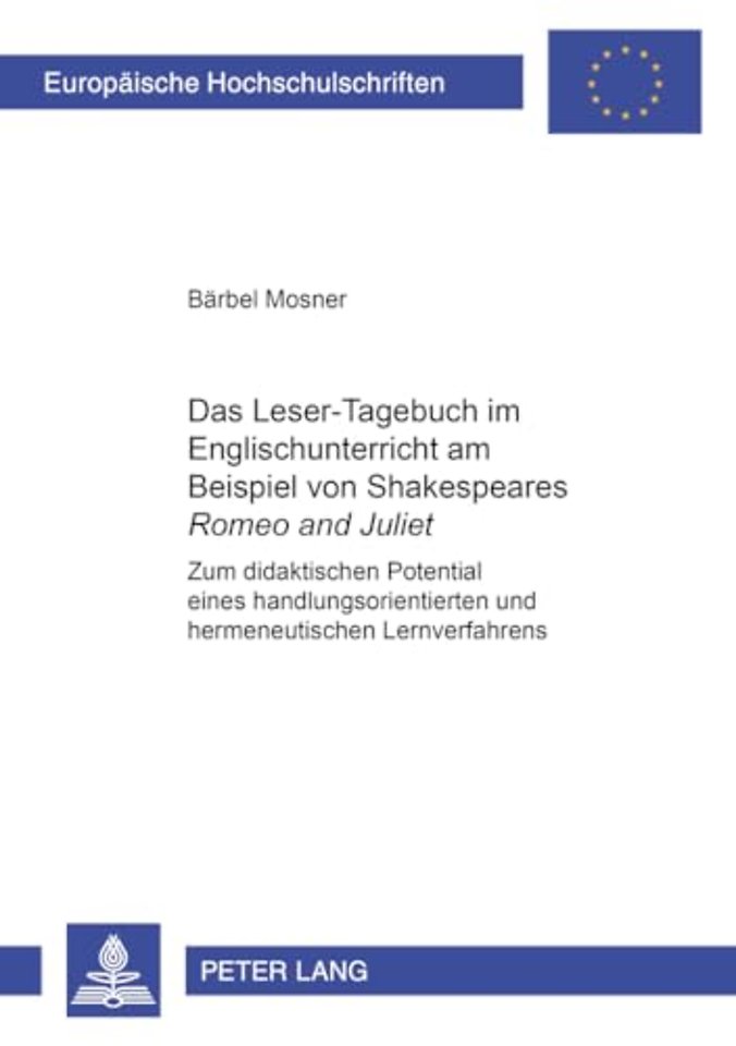 Das Leser-Tagebuch Im Englischunterricht Am Beispiel Von Shakespeares «Romeo and Juliet»