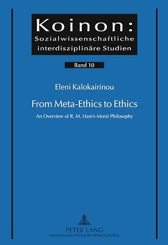 From Meta-Ethics to Ethics