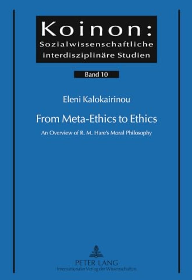 From Meta-Ethics to Ethics