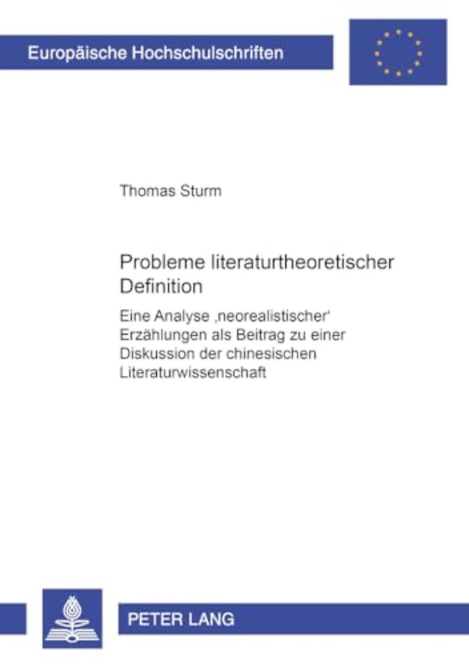 Probleme Literaturtheoretischer Definition