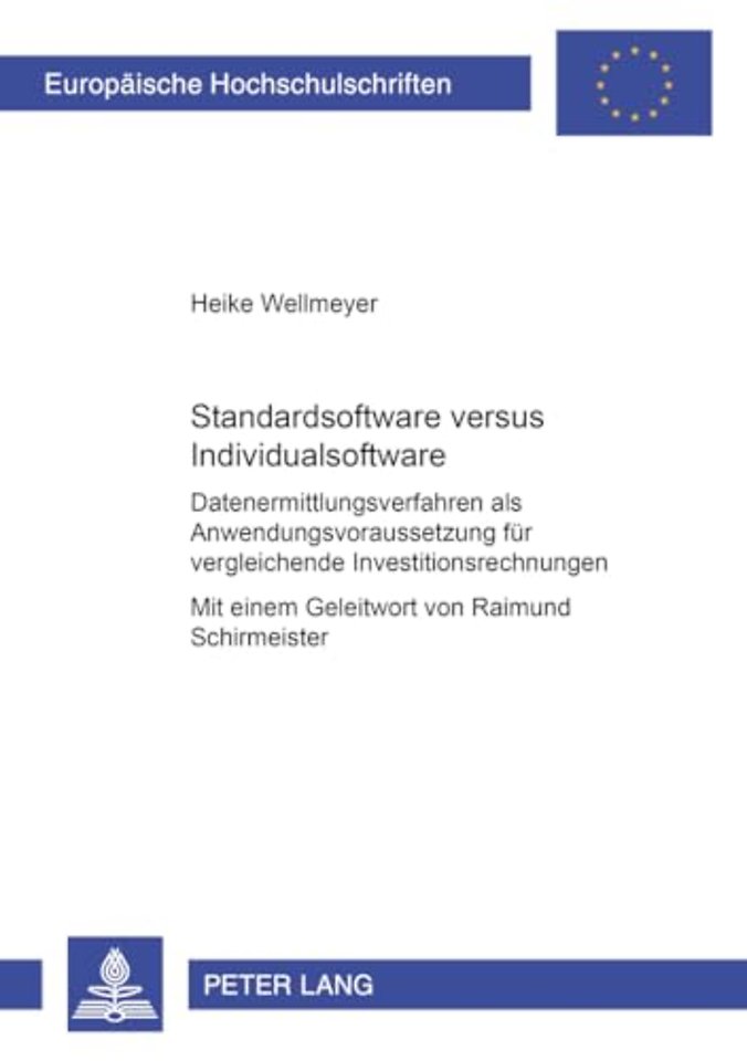 Standardsoftware versus Individualsoftware