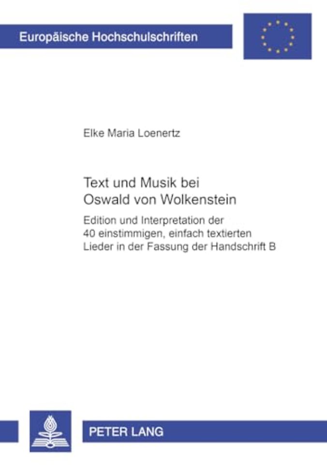 Text und Musik bei Oswald von Wolkenstein
