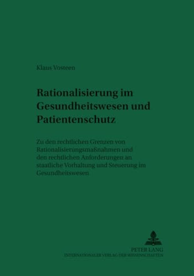 Rationierung Im Gesundheitswesen Und Patientenschutz