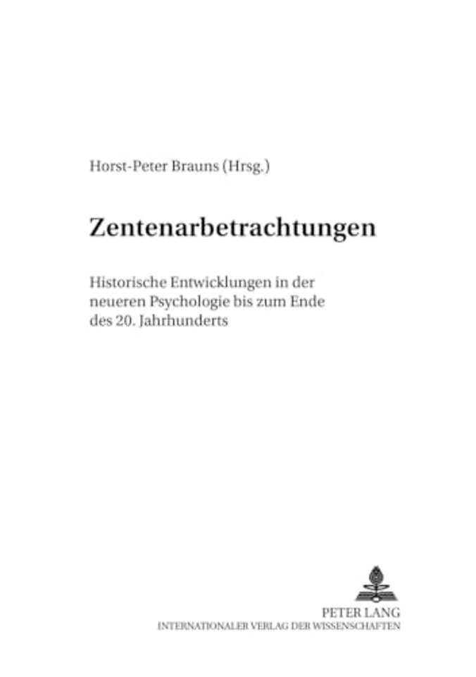 Zentenarbetrachtungen