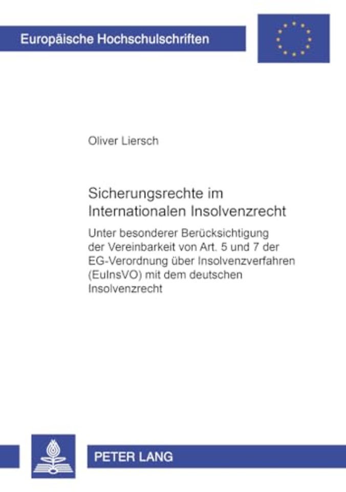 Sicherungsrechte Im Internationalen Insolvenzrecht