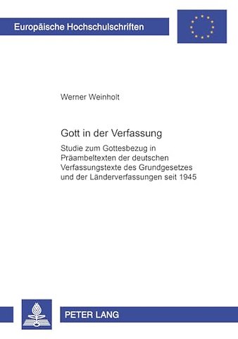 Gott in Der Verfassung