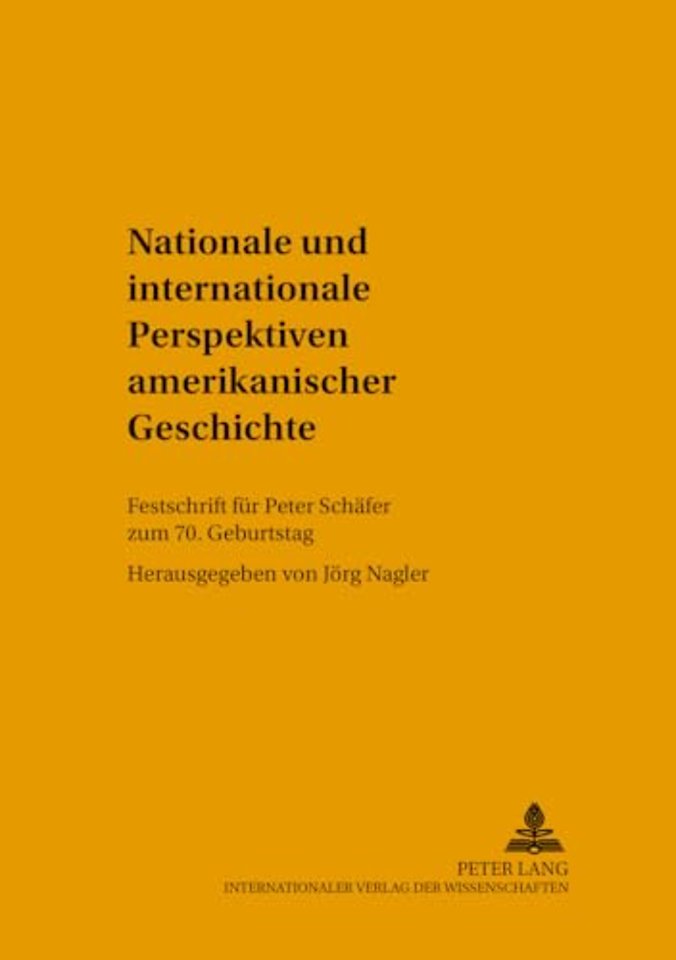 Nationale Und Internationale Perspektiven Amerikanischer Geschichte