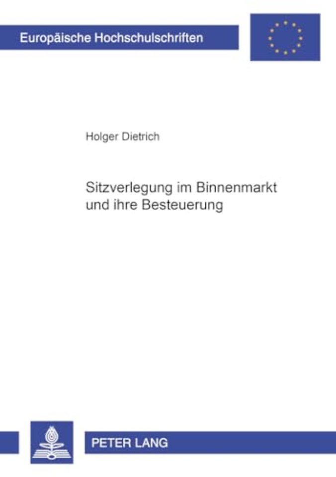 Sitzverlegung Im Binnenmarkt Und Ihre Besteuerung