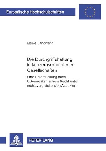 Die Durchgriffshaftung in Konzernverbundenen Gesellschaften