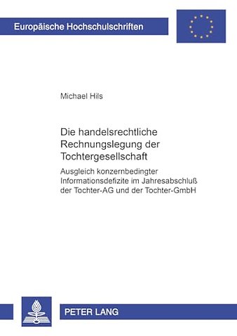 Die Handelsrechtliche Rechnungslegung Der Tochtergesellschaft
