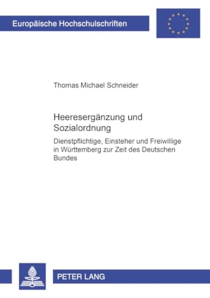 Heeresergaenzung und Sozialordnung