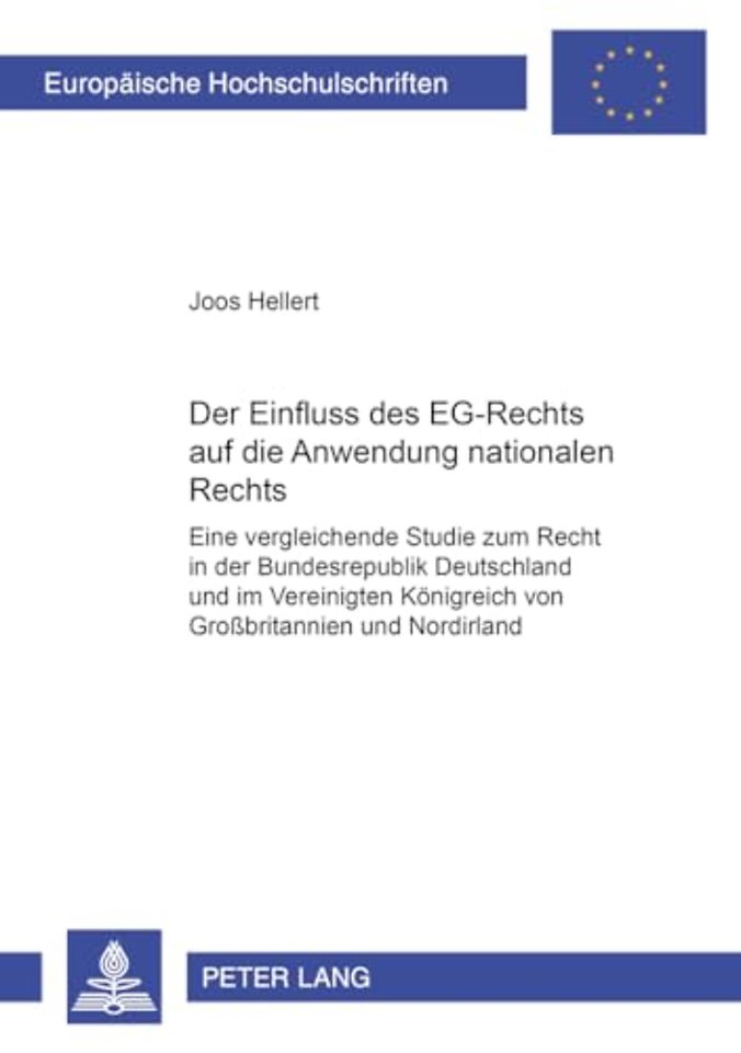 Der Einfluss Des Eg-Rechts Auf Die Anwendung Nationalen Rechts