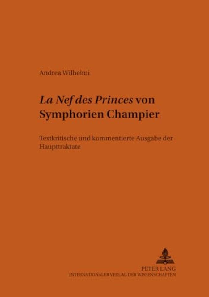La Nef Des Princes Von Symphorien Champier