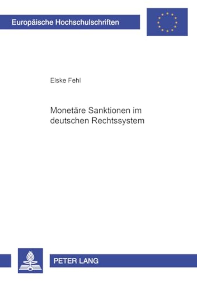 Monetaere Sanktionen Im Deutschen Rechtssystem