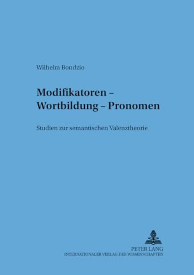 Modifikatoren - Wortbildung - Pronomen