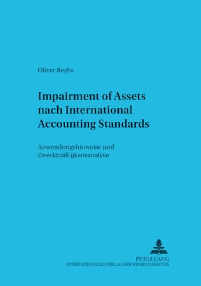 Impairment of Assets Nach International Accounting Standards