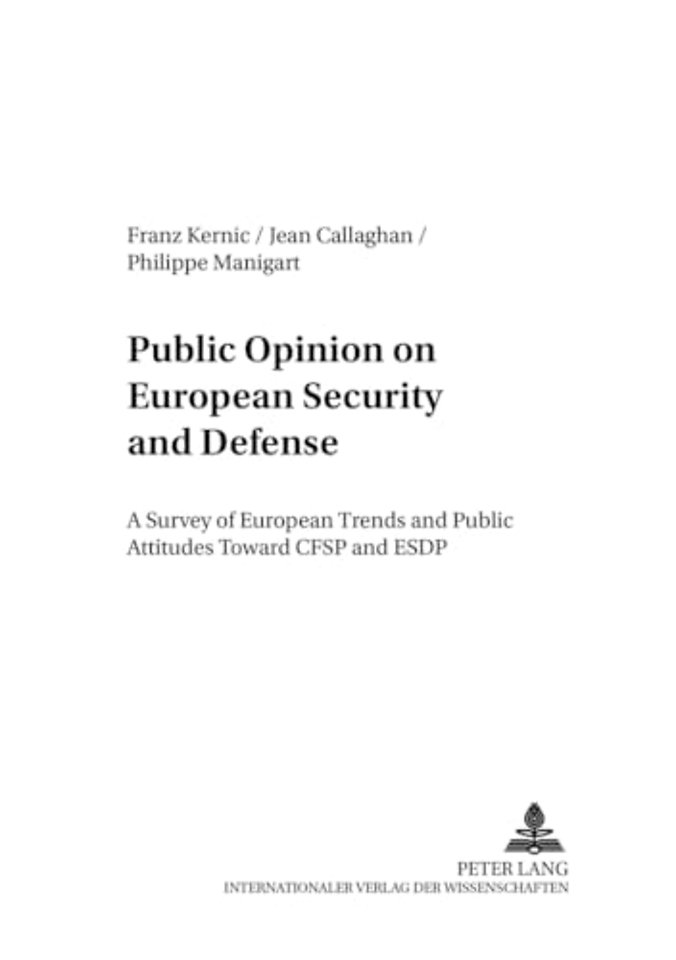 Public Opinion on European Security and Defense