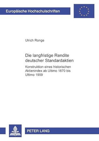 Die langfristige Rendite deutscher Standardaktien