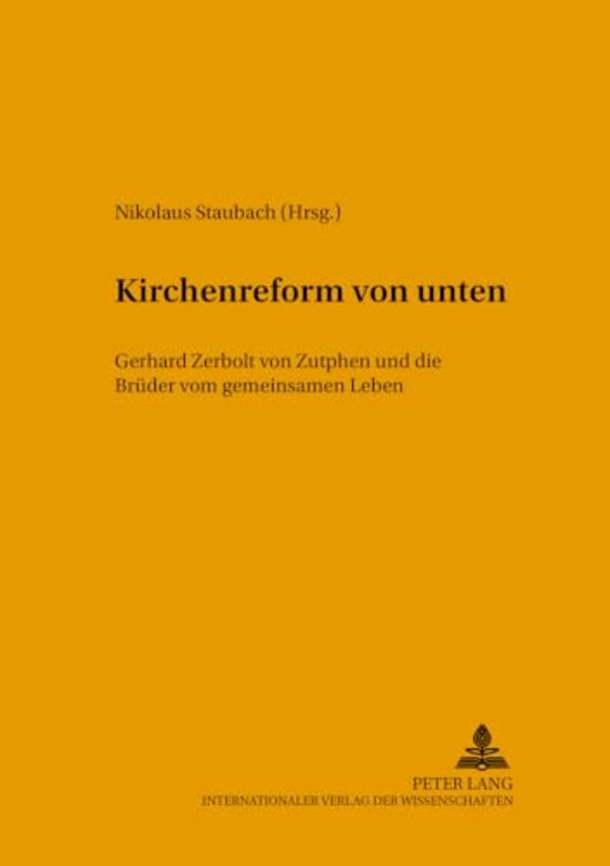 Kirchenreform Von Unten