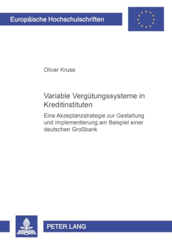 Variable Verguetungssysteme in Kreditinstituten