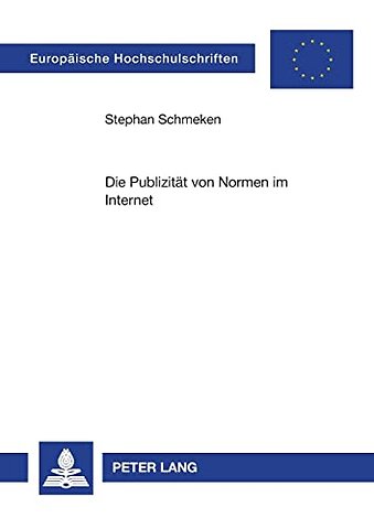 Die Publizitaet von Normen im Internet