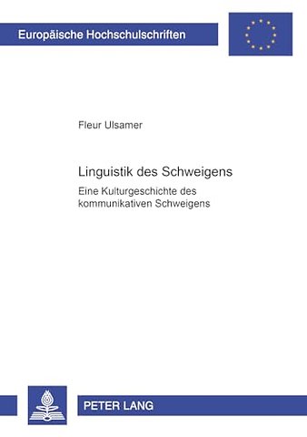 Linguistik Des Schweigens