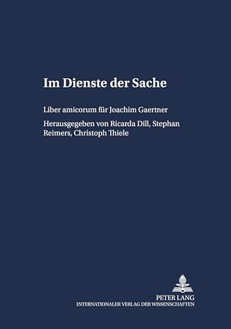 Im Dienste Der Sache