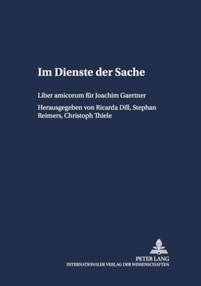Im Dienste Der Sache