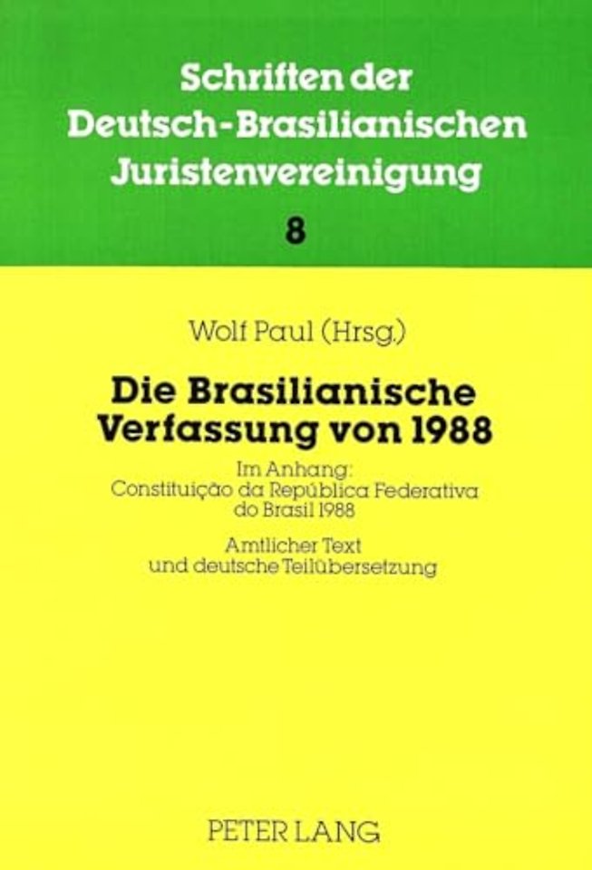 Die Brasilianische Verfassung Von 1988