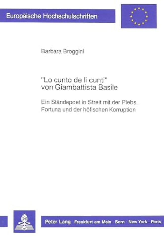 «Lo cunto de li cunti» von Giambattista Basile