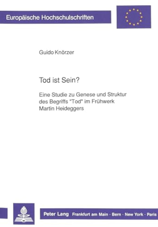 Tod ist Sein?