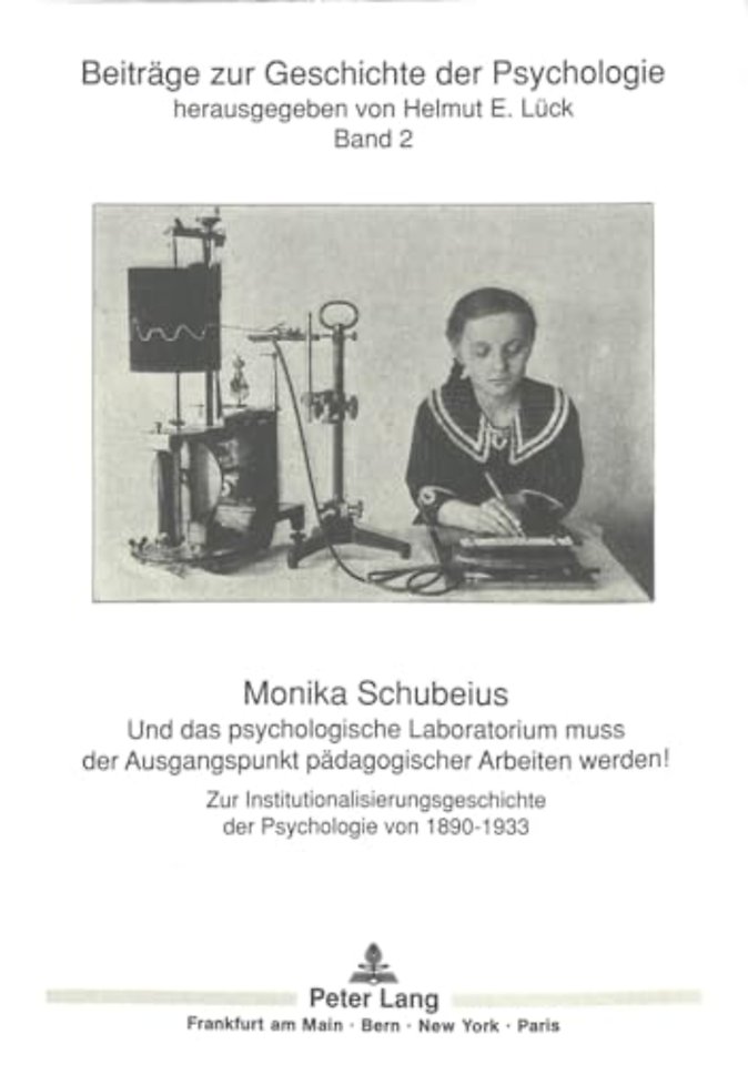 Und das psychologische Laboratorium muss der Ausgangspunkt paedagogischer Arbeiten werden!