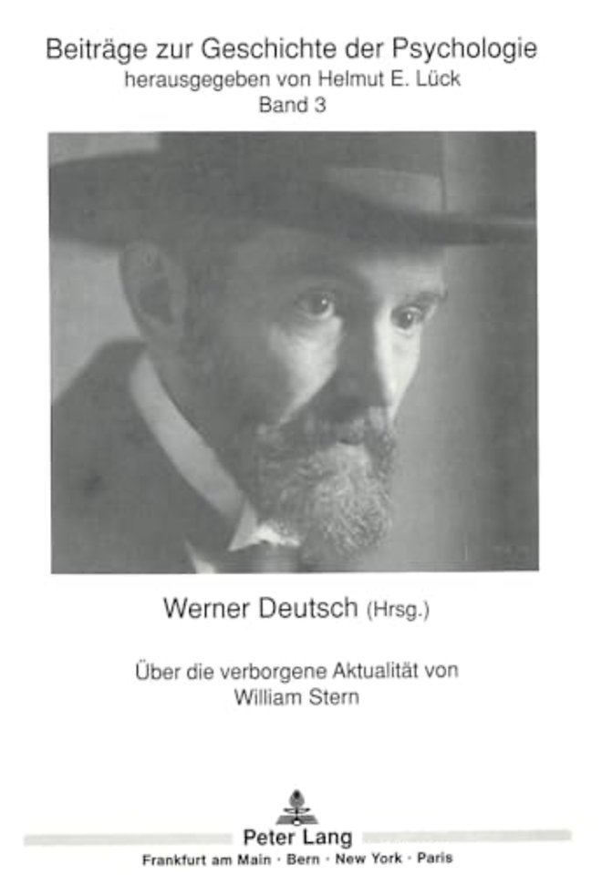 Ueber die verborgene Aktualitaet von William Stern