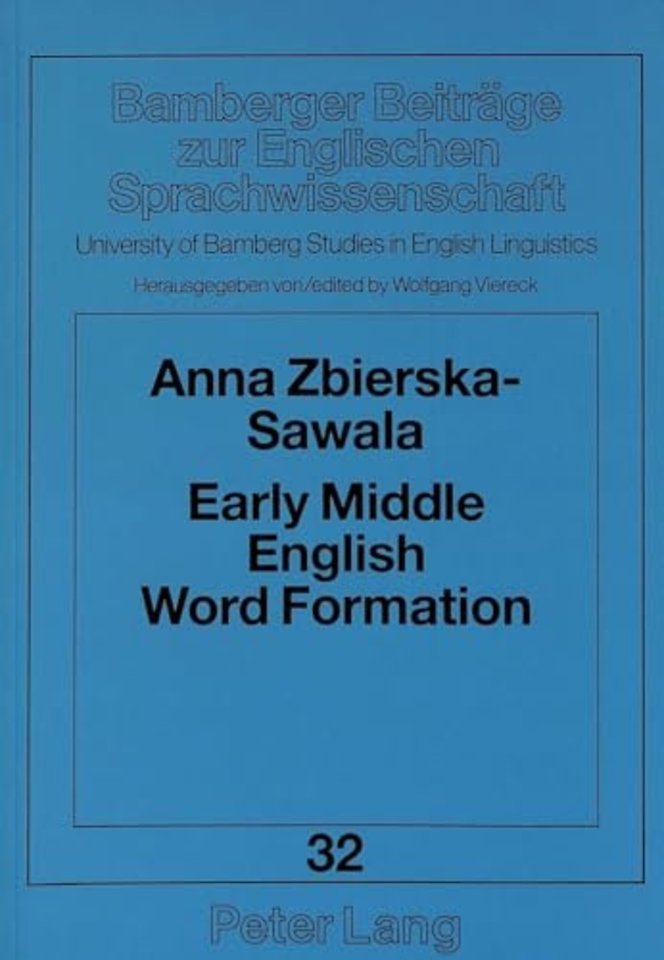 Early Middle English Word Formation
