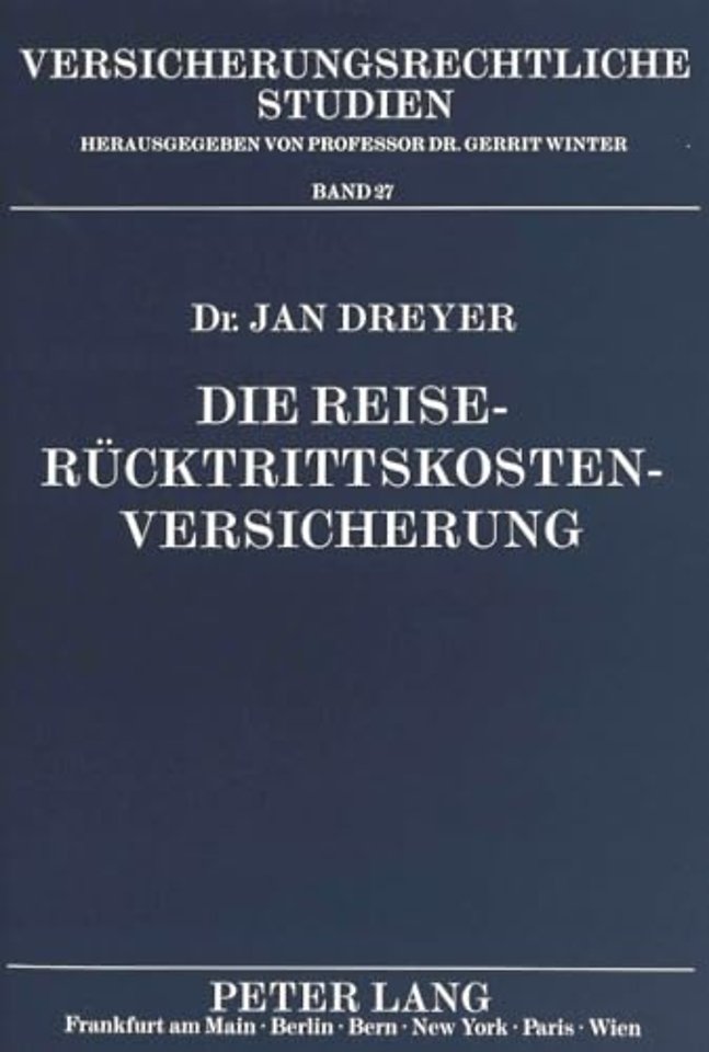 Die Reiseruecktrittskostenversicherung