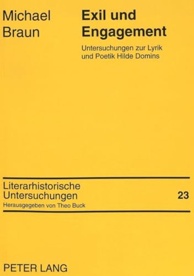 Exil Und Engagement