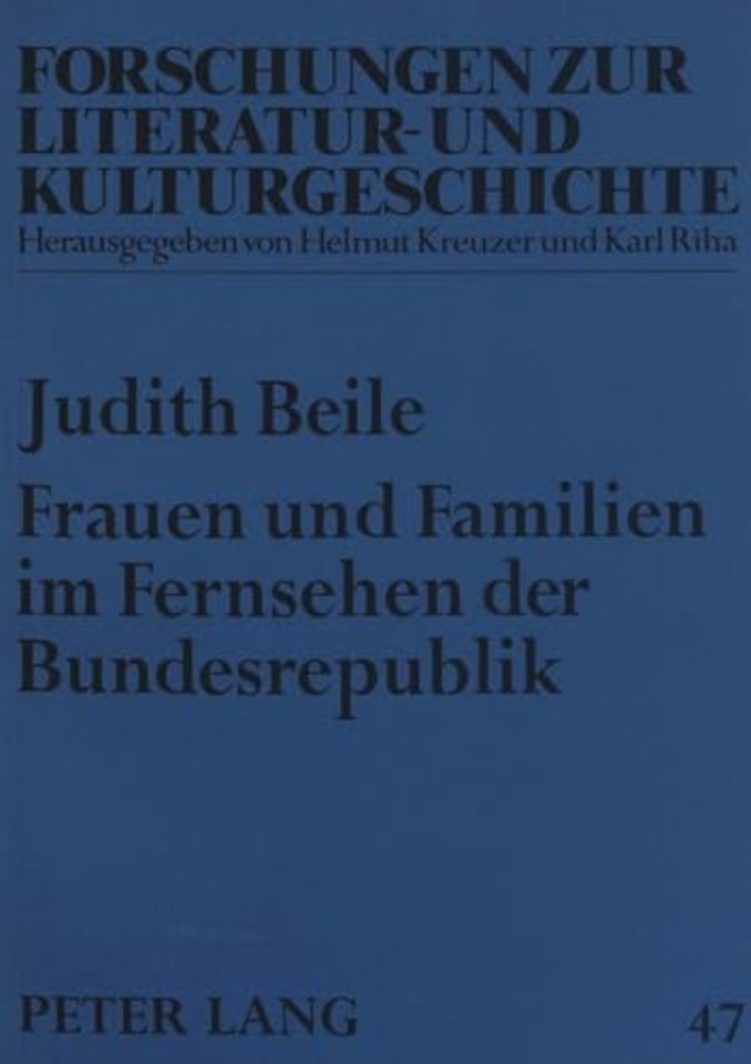 Frauen Und Familien Im Fernsehen Der Bundesrepublik