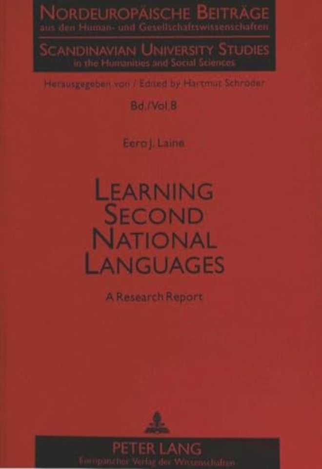 Learning Second National Languages