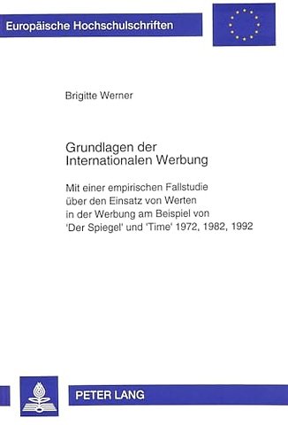 Grundlagen der Internationalen Werbung